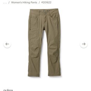 NWT- Prana Halle Straight Pant II- Slate Green- Size- 10 Reg